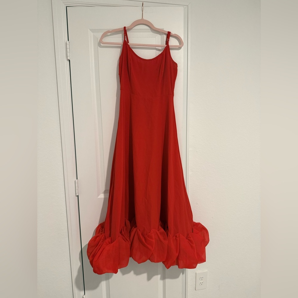 Elegant Red Women's Dress